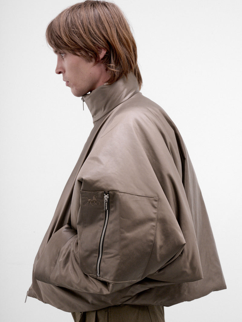 Gray Padded Jacket (AW26-003-17-GREY)