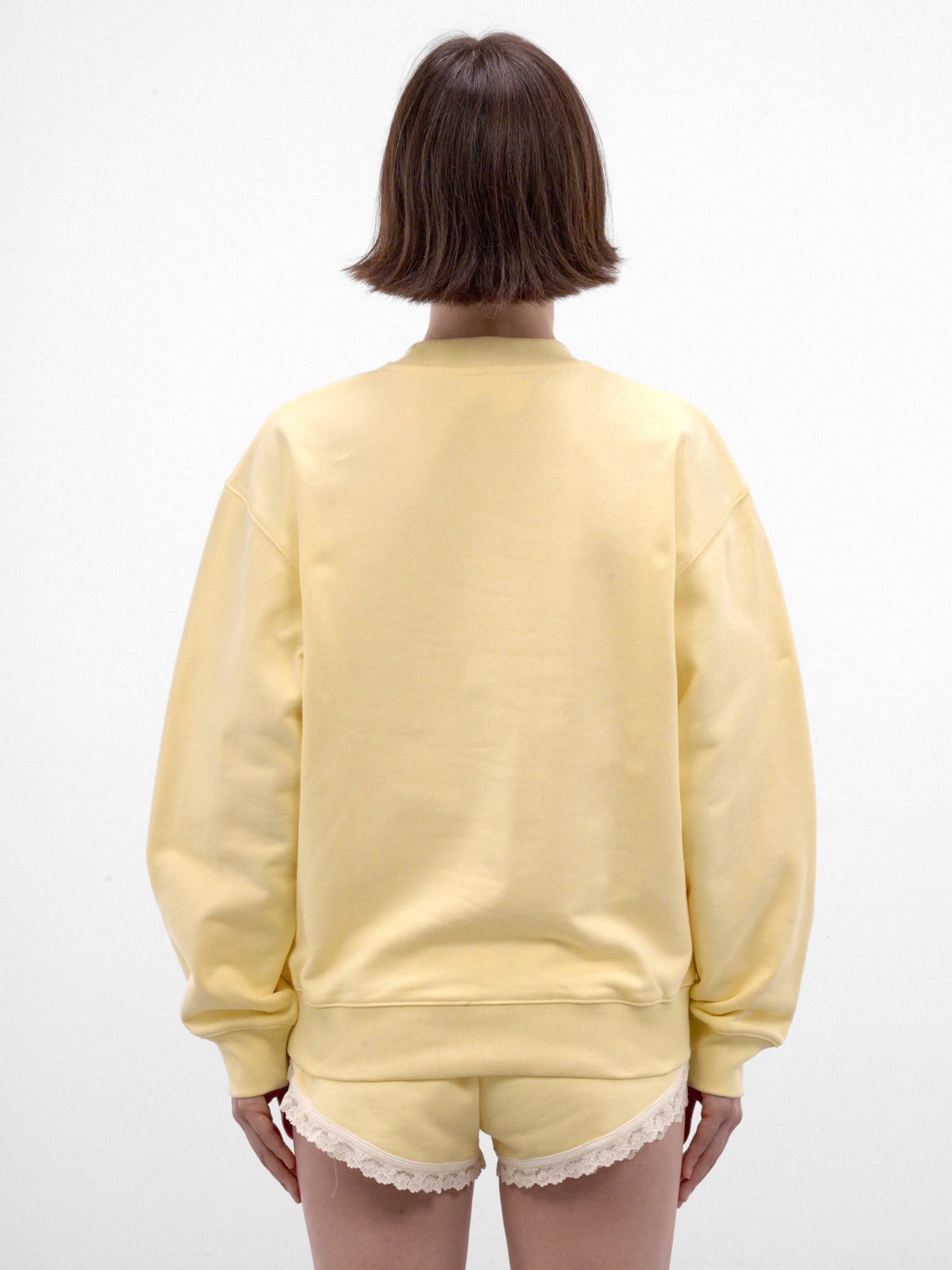 Not Wild Sheep Graphic Sweater (AW2600T30-BUTTER-YELLOW)