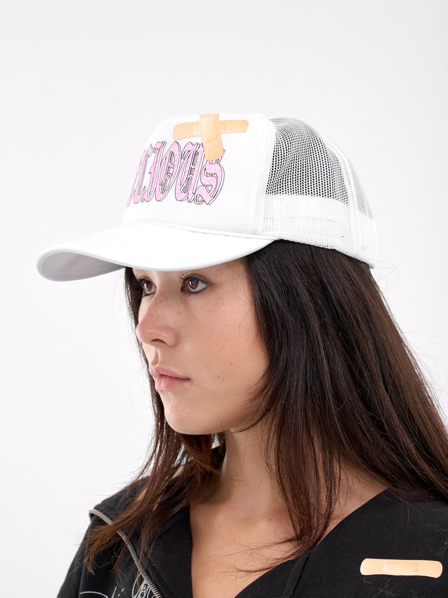 Precious Otto Trucker Cap (AWAW240159-WHITE)