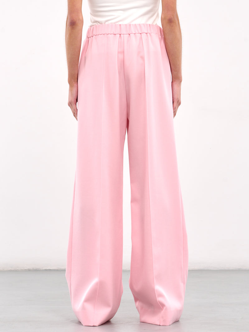 Crystal Bow Wide Leg Trousers (AWPA0060FA01-PASTEL-PINK)
