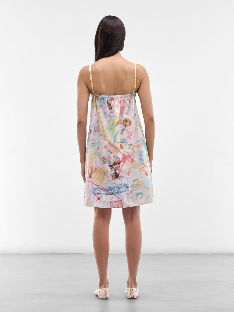 Treasures Pillow Slip Mini Dress (AWSS2600019-TREASURES)