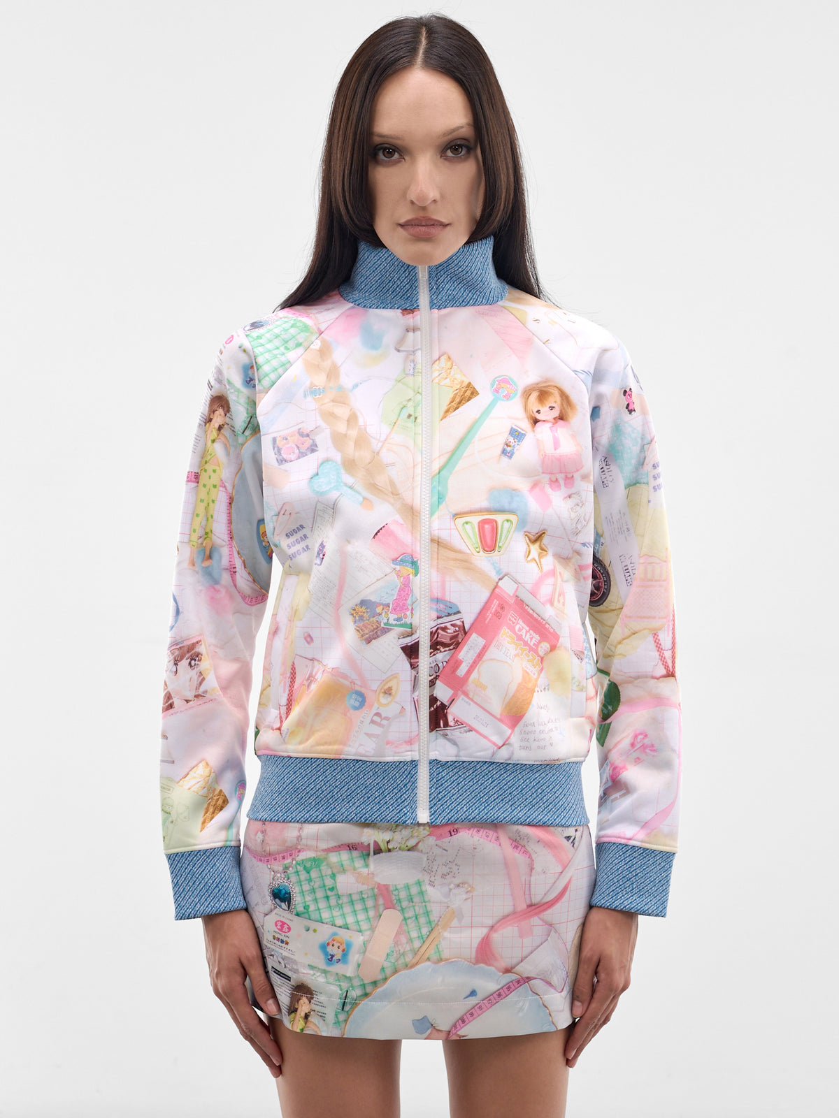 Treasures Zip Track Jacket (AWSS2600056-TREASURES)