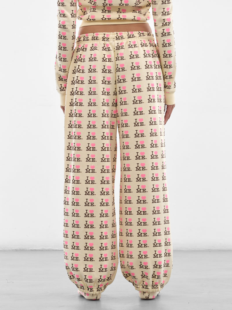 I Heart Me Baggy Joggers (AWSS2600096-I-HEART-YELLOW)