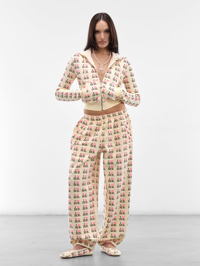 I Heart Me Baggy Joggers (AWSS2600096-I-HEART-YELLOW)