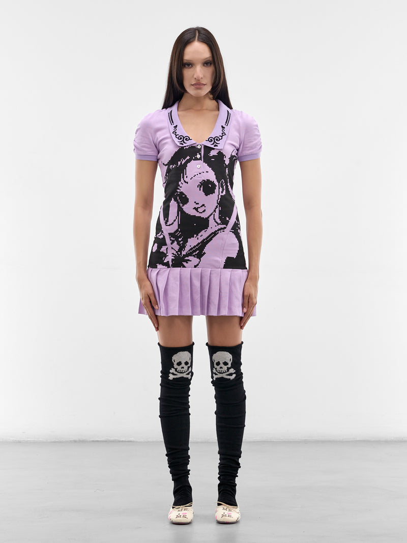 Ube Amelia Manga Mini Dress (AWSS2600112-UBE-MANGA)