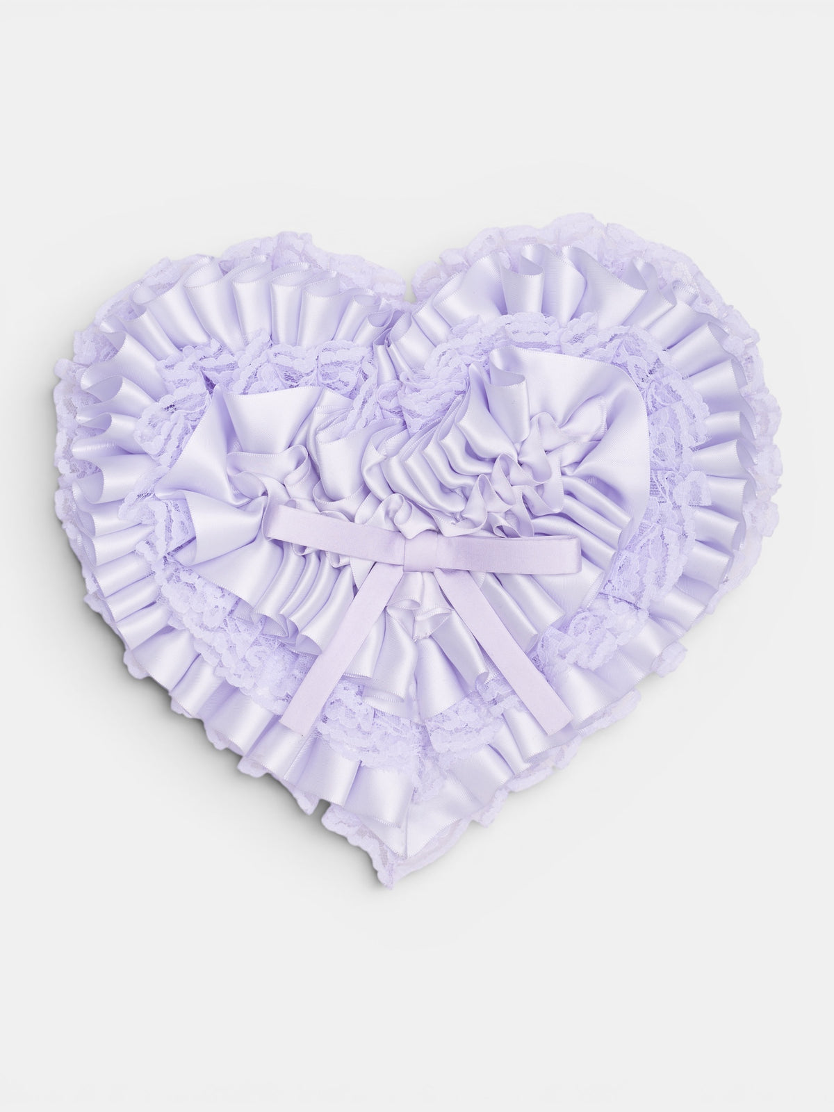 Purple Bow Heart Clutch Bag (AWSS2600153-PURPLE)