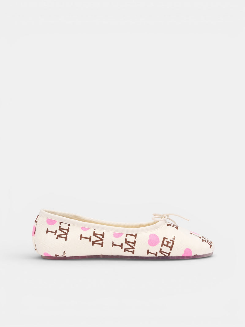 I Heart Me Melody Flats (AWSS2600160-I-HEART-ME-YELLOW)