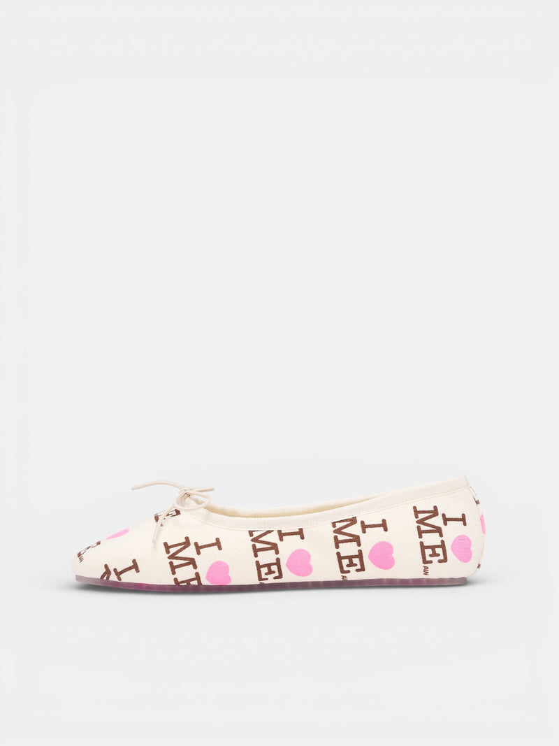 I Heart Me Melody Flats (AWSS2600160-I-HEART-ME-YELLOW)