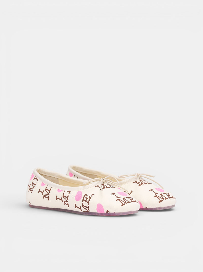 I Heart Me Melody Flats (AWSS2600160-I-HEART-ME-YELLOW)