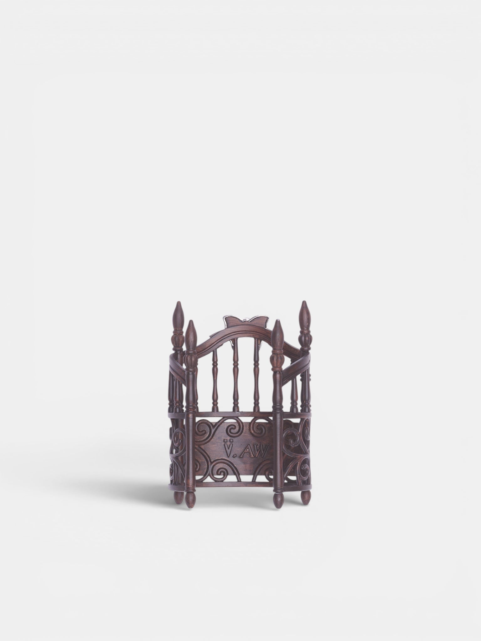 Wood Doll House Cuff Bracelet (AWSS2600181-WOOD)