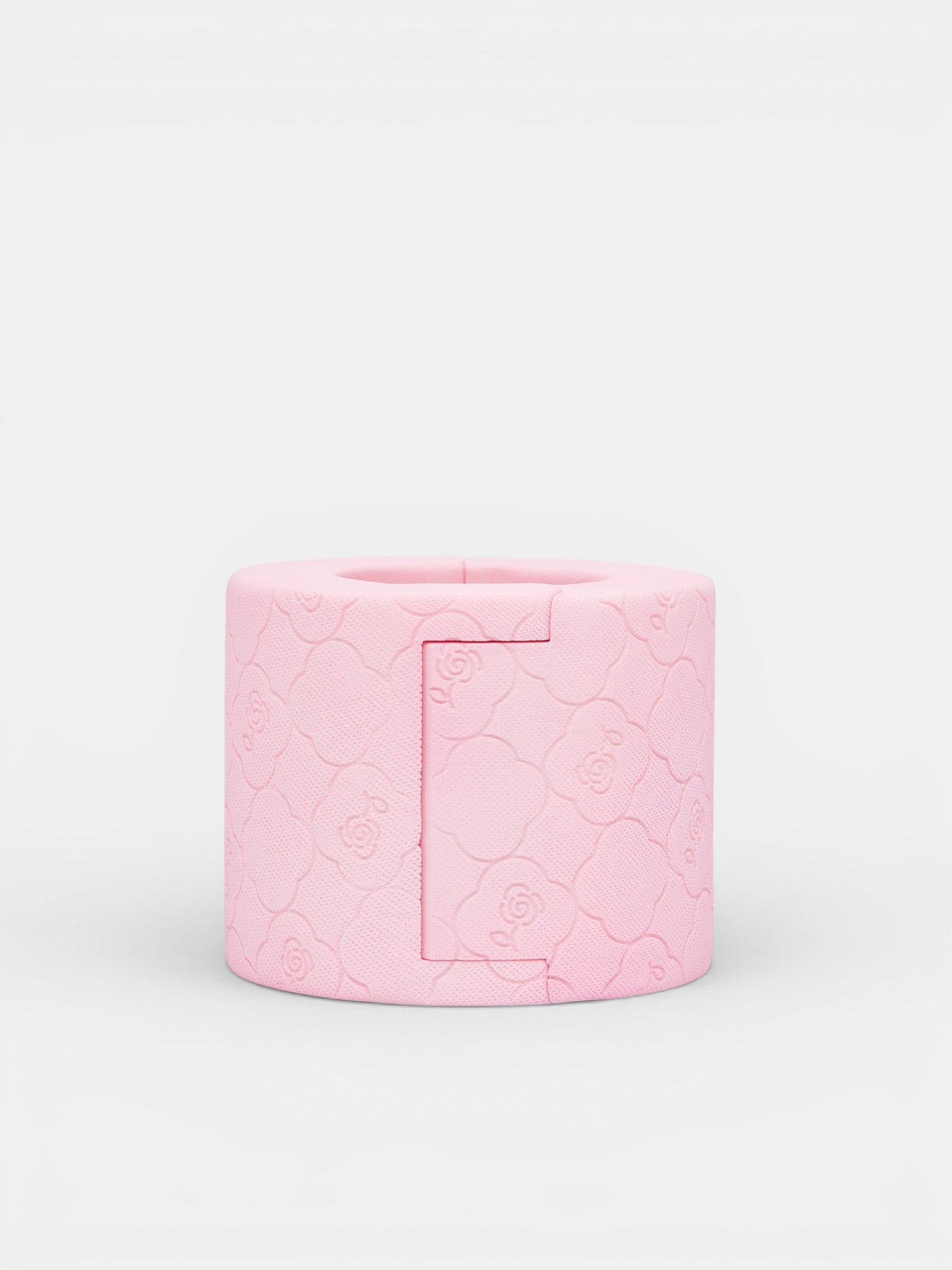 Pink Floral Paper Roll Bracelet (AWSS2600184-PINK)