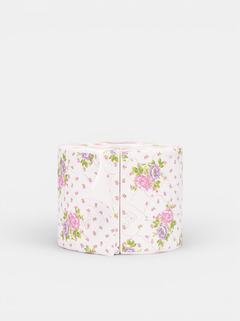 Floral Print Paper Roll Bracelet (AWSS2600186-FLORAL)
