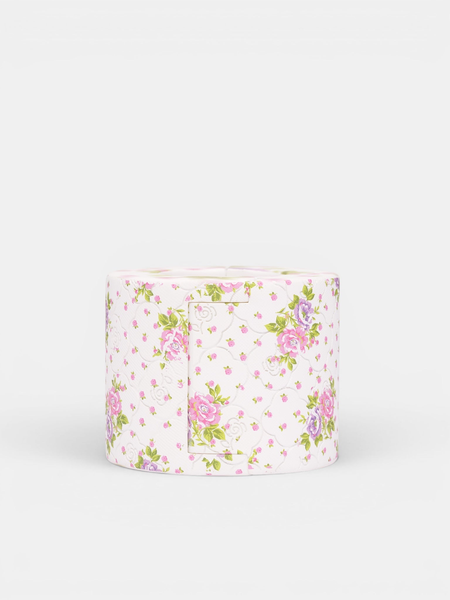 Floral Print Paper Roll Bracelet (AWSS2600186-FLORAL)