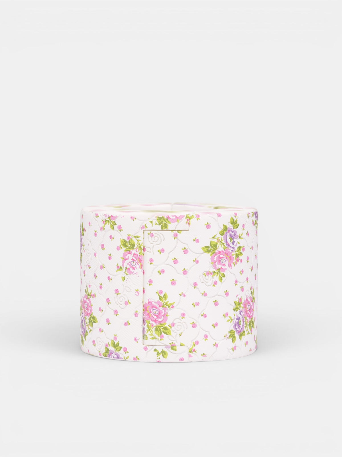 Floral Print Paper Roll Bracelet (AWSS2600186-FLORAL)