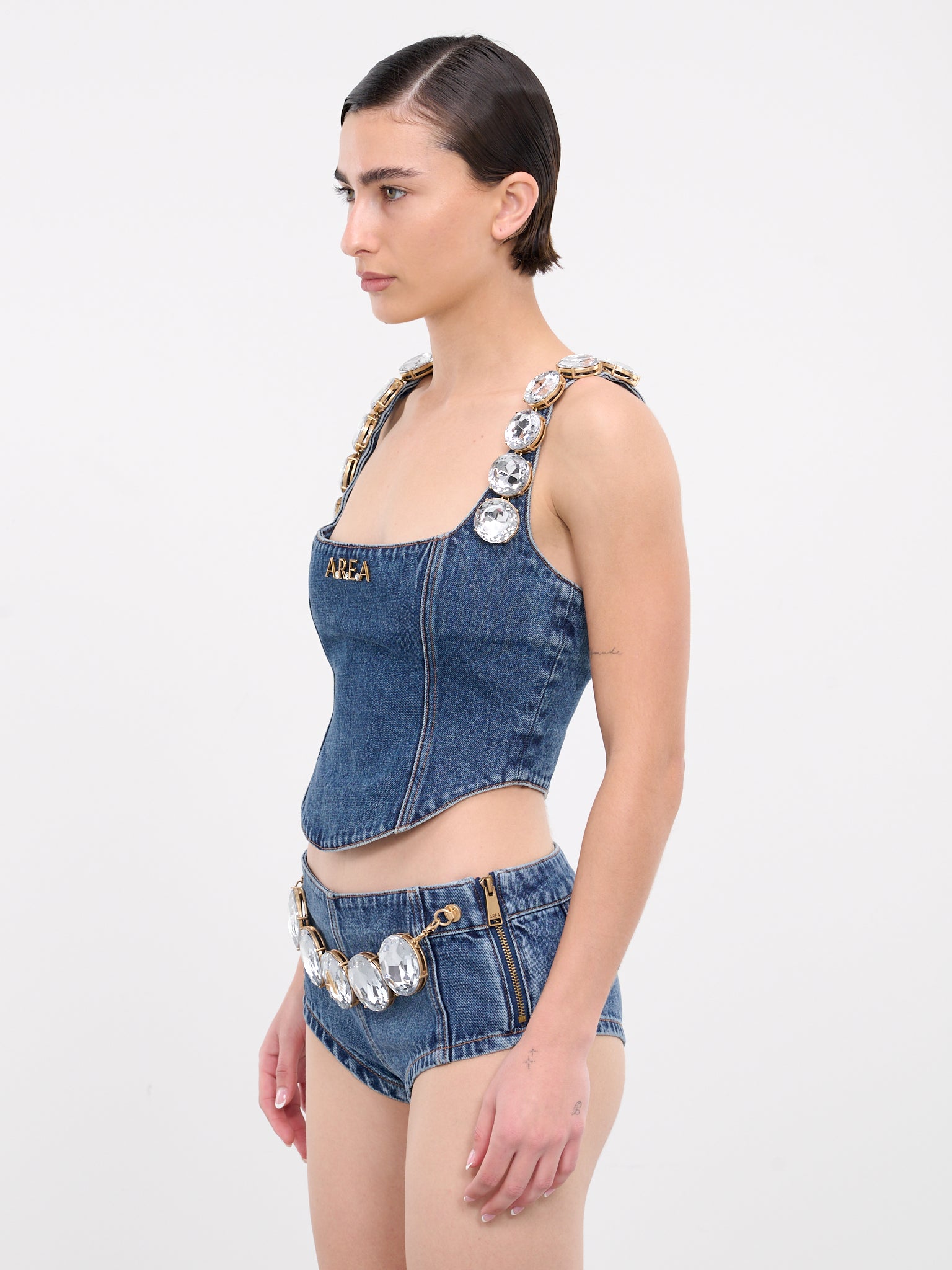 Bexley Denim Bustier | Rad & Co.