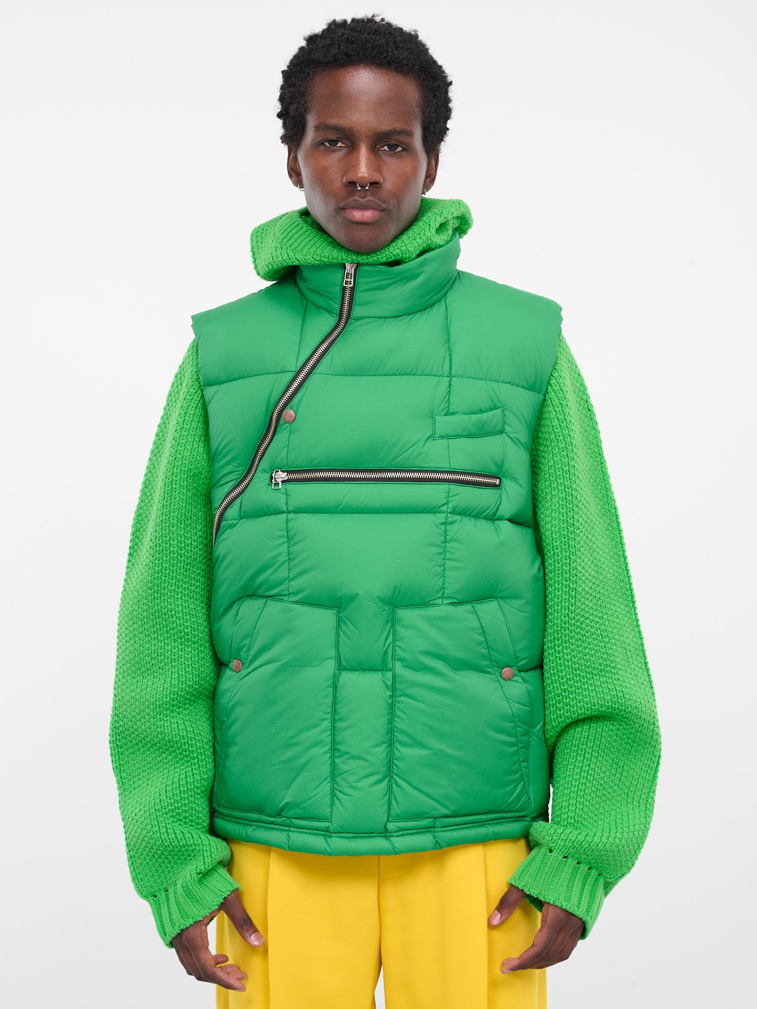 Padded Vest (B-DWO1-GREEN)
