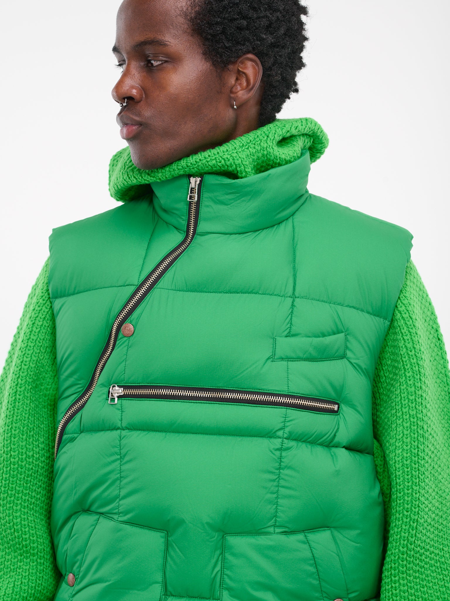 Padded Vest (B-DWO1-GREEN)