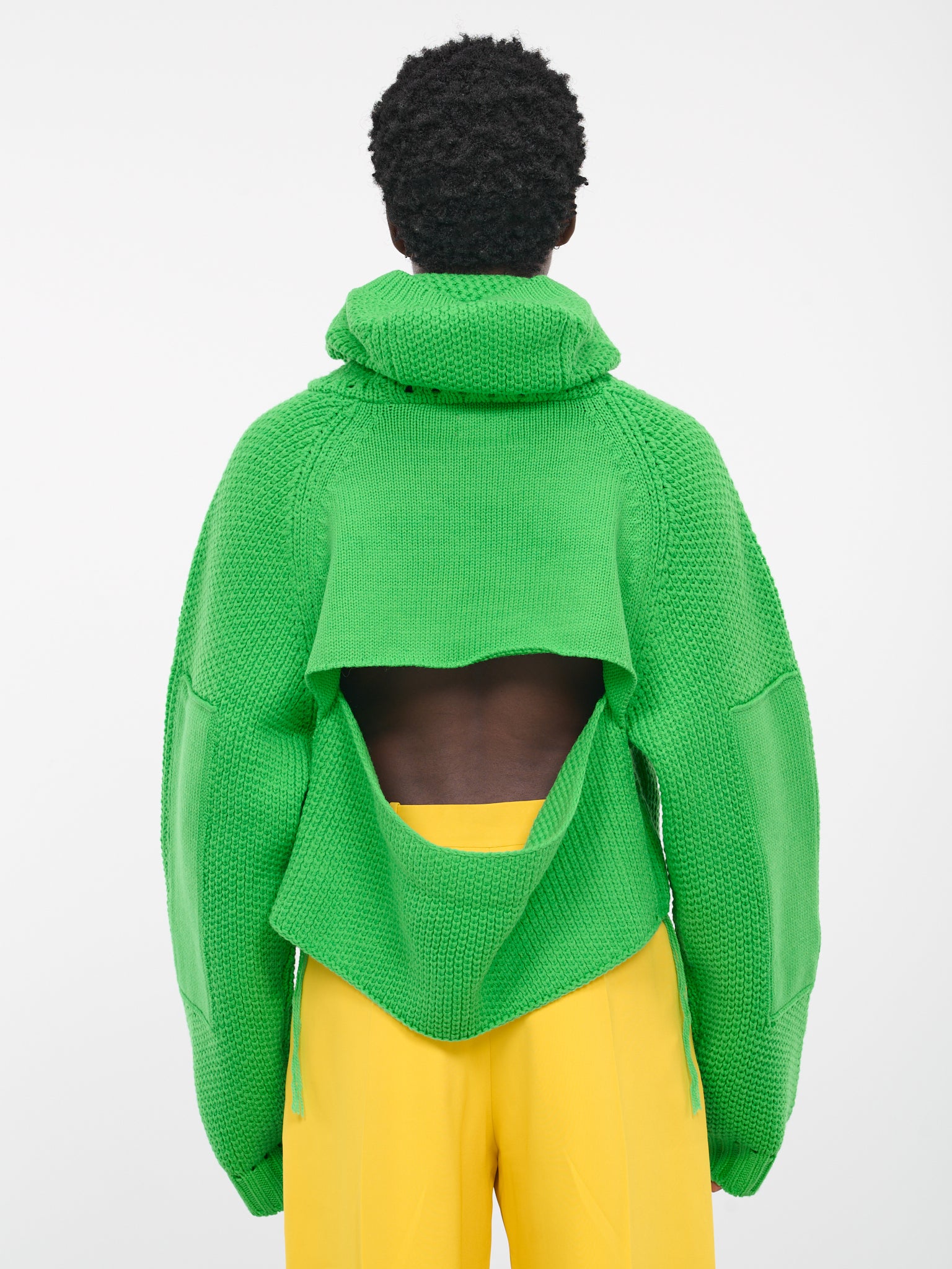Slit Jumper (B-KT06-GREEN)