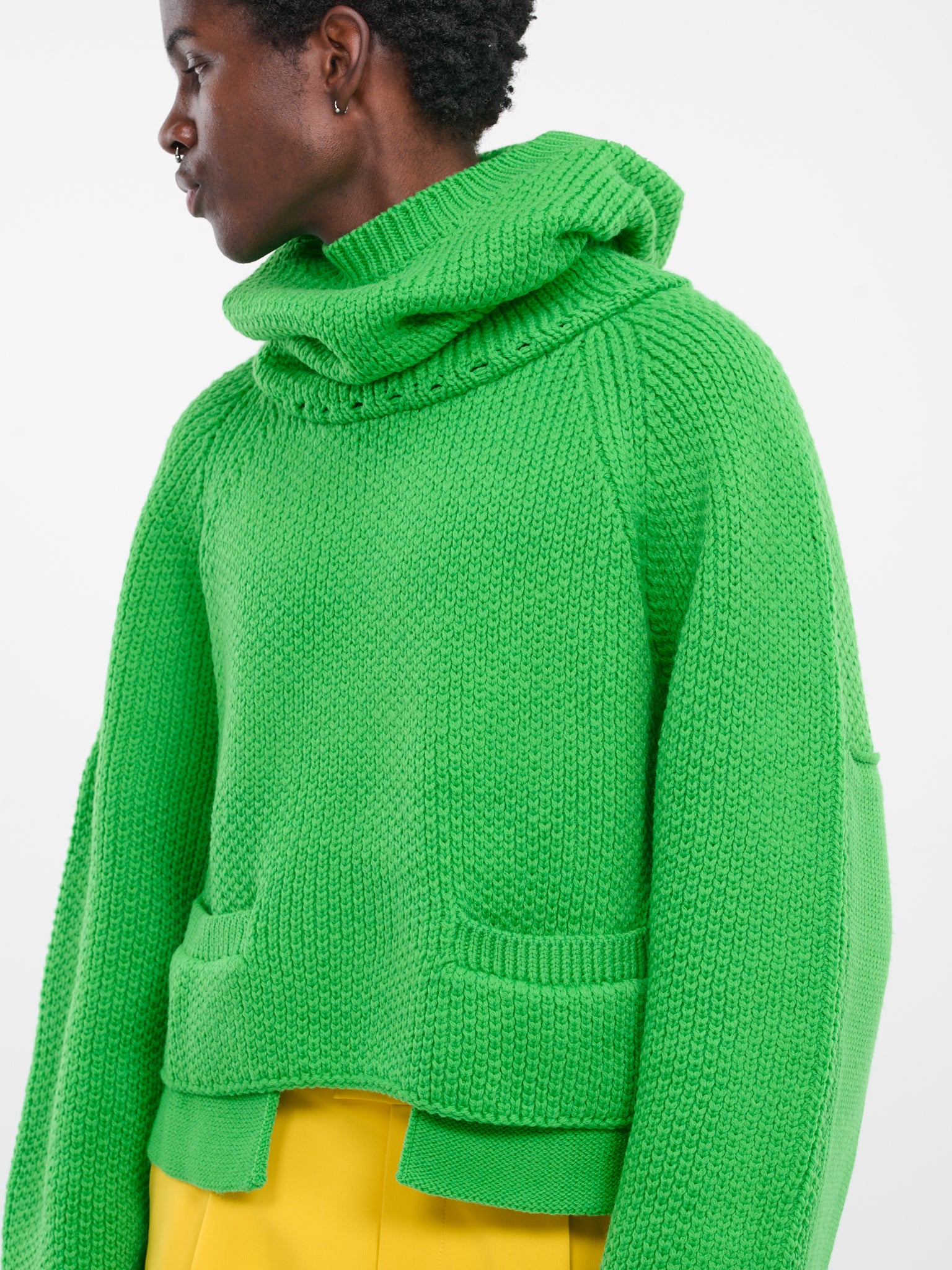 Slit Jumper (B-KT06-GREEN)