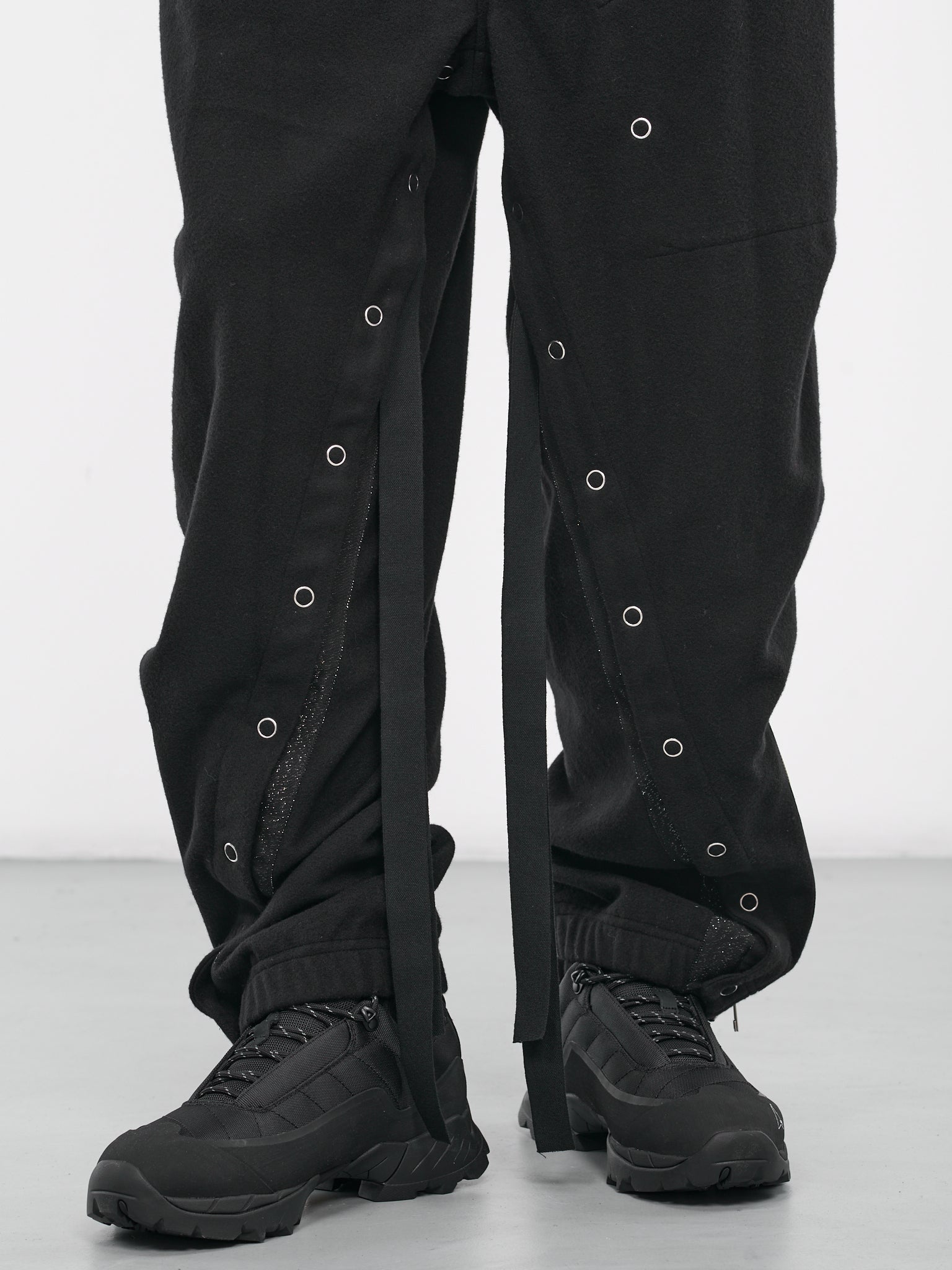 Asymmetric Sweat Trousers (B-PT07-1-BLACK)