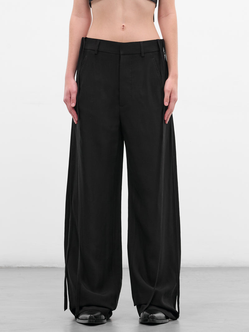 Anneke Black Comfort Tailored Trousers (B0010192-FA558-BLACK)