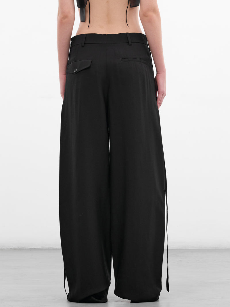 Anneke Black Comfort Tailored Trousers (B0010192-FA558-BLACK)