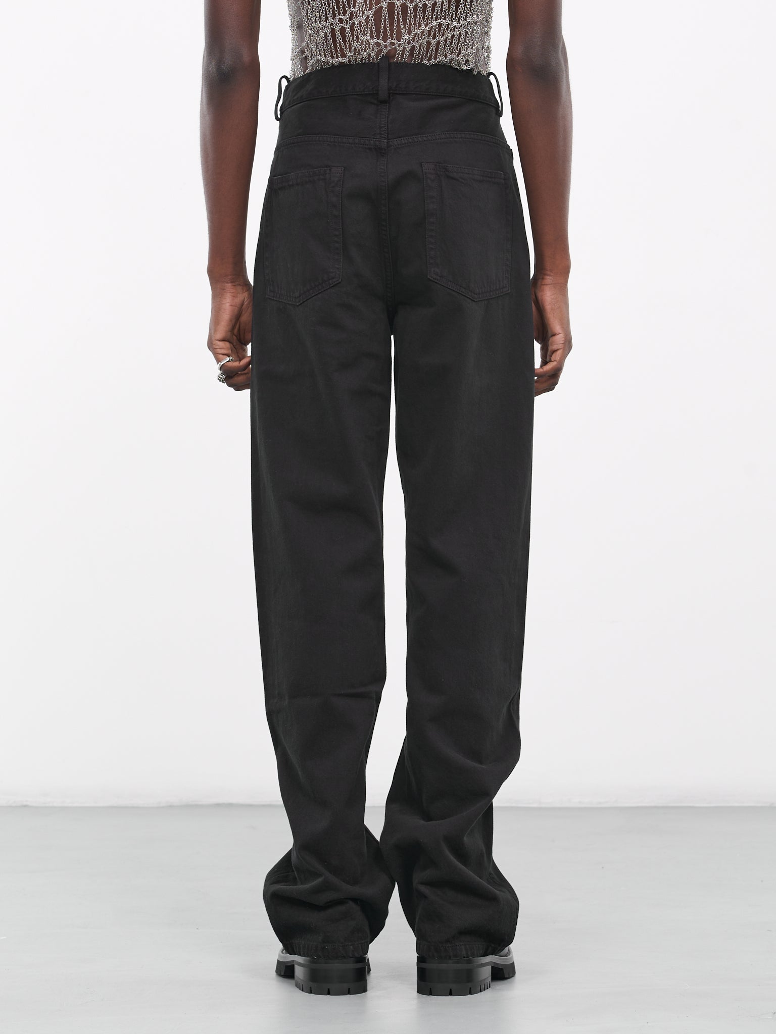 Ronald 5-Pockets Trousers (B0010309-FA038-099-BLACK)