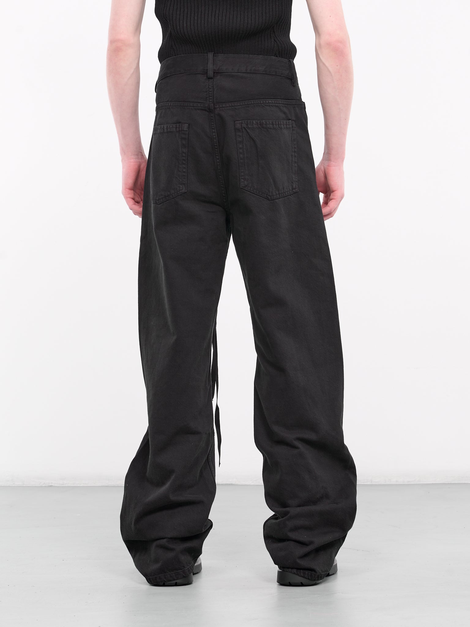 Ronald 5-Pocket Trousers (B0010309-FA038-BLACK)