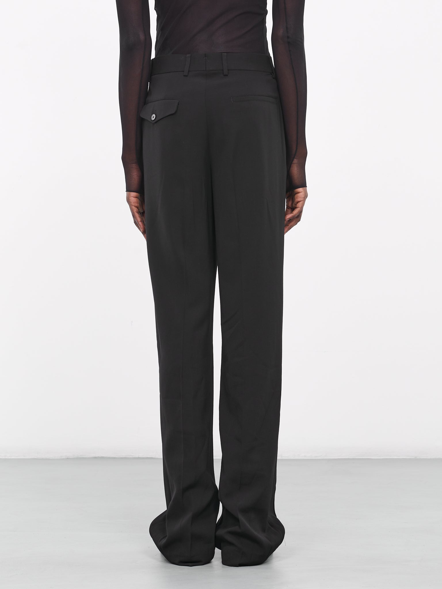 Gaspar Flared Trousers (B0011607-FA342-099-BLACK)