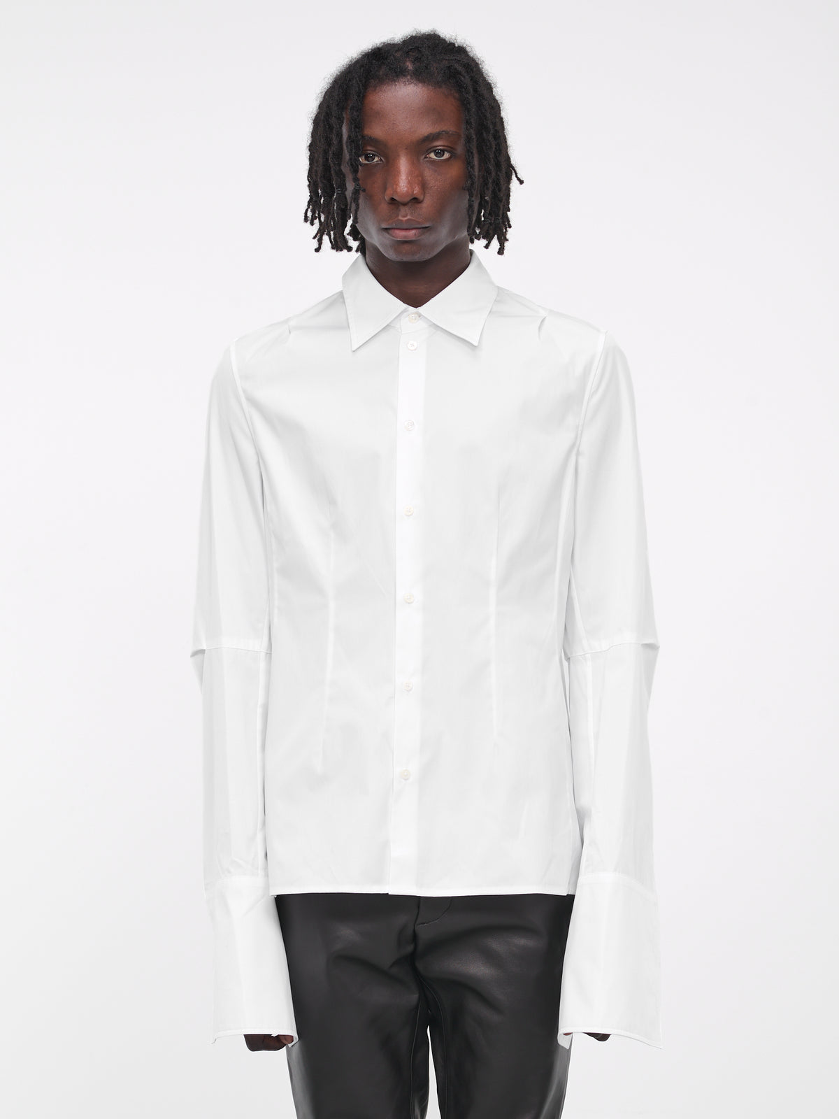 Udo Fitted Shirt (B0011613-FA354-001-WHITE)