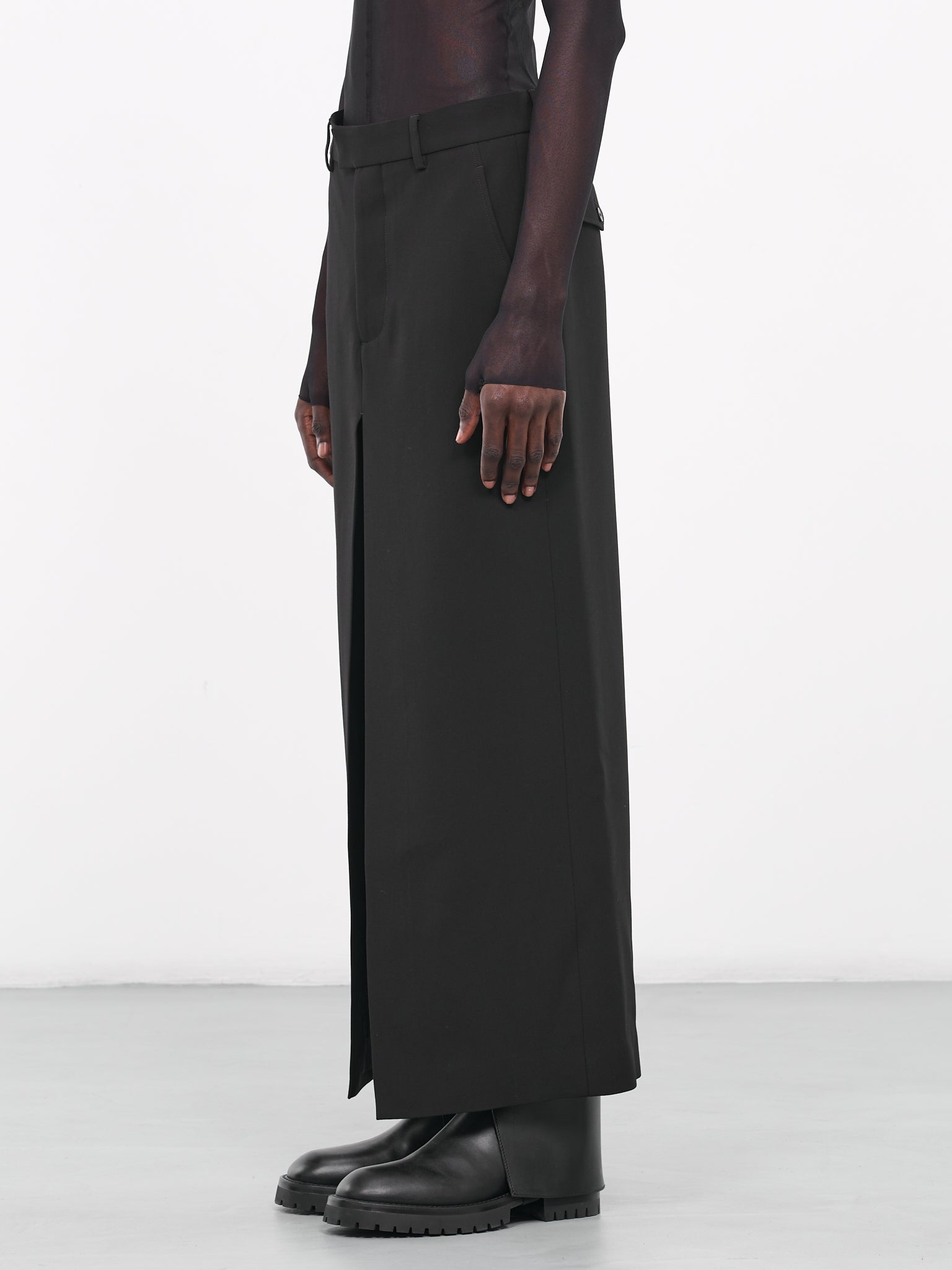 Pepijn Long Skirt (B0011623-FA342-099-BLACK)