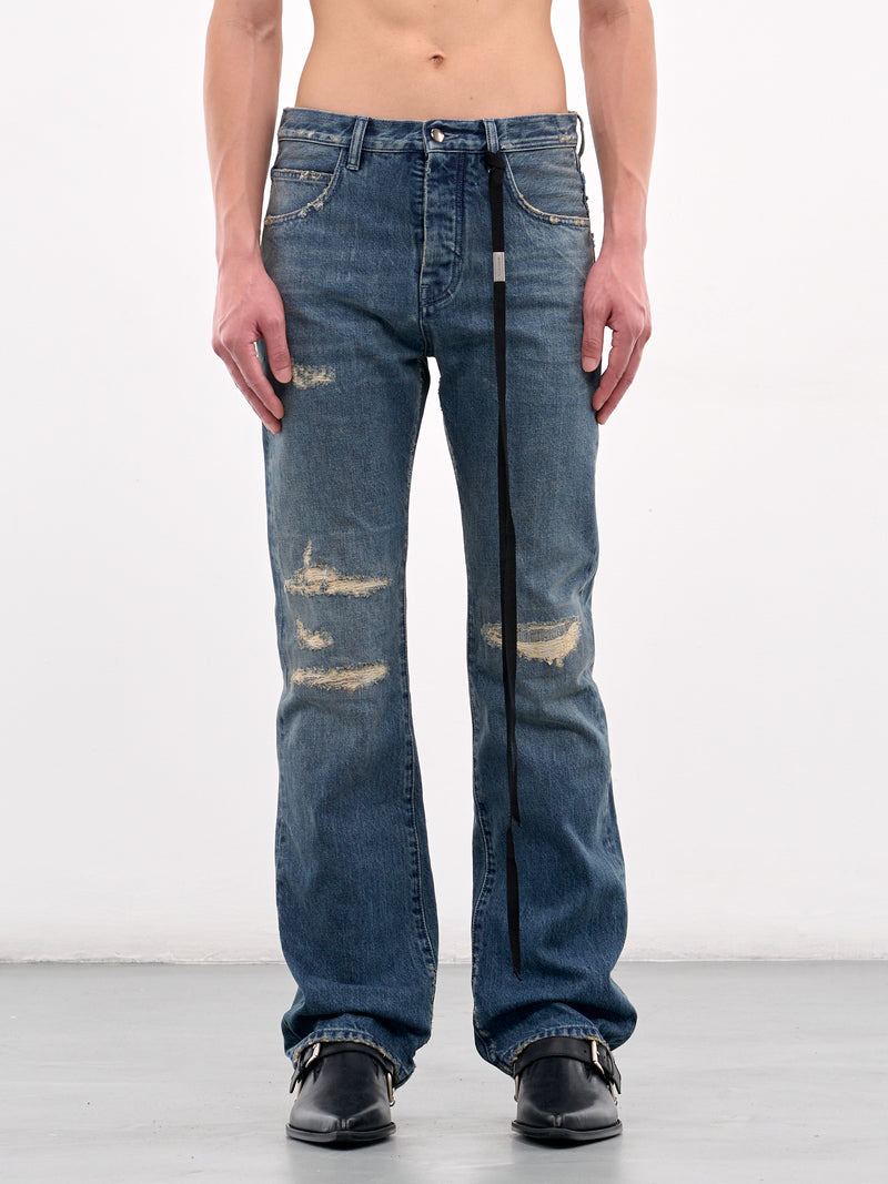Jonas Distressed Vintage Jeans (B0011713-FA631-VINTAGE-BLUE)