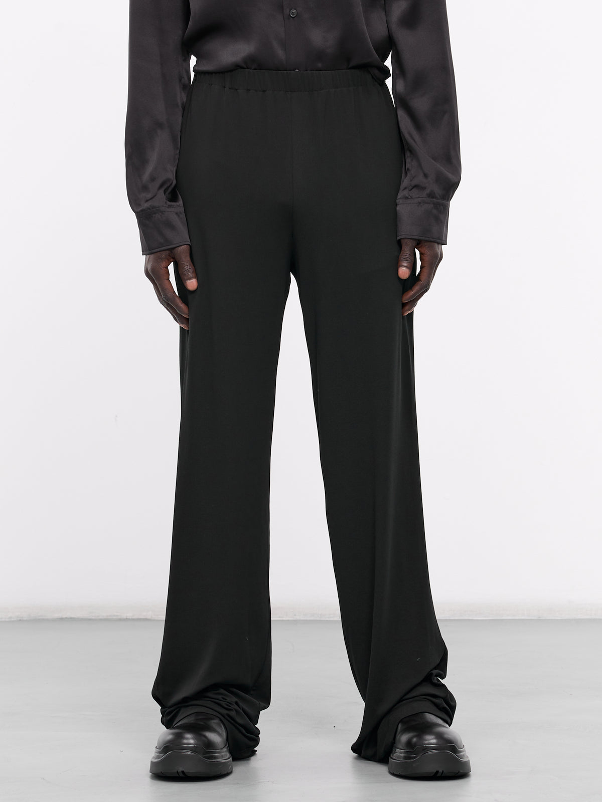 Kwinten Jersey Minimal Trousers (B0011715-FA433-BLACK)