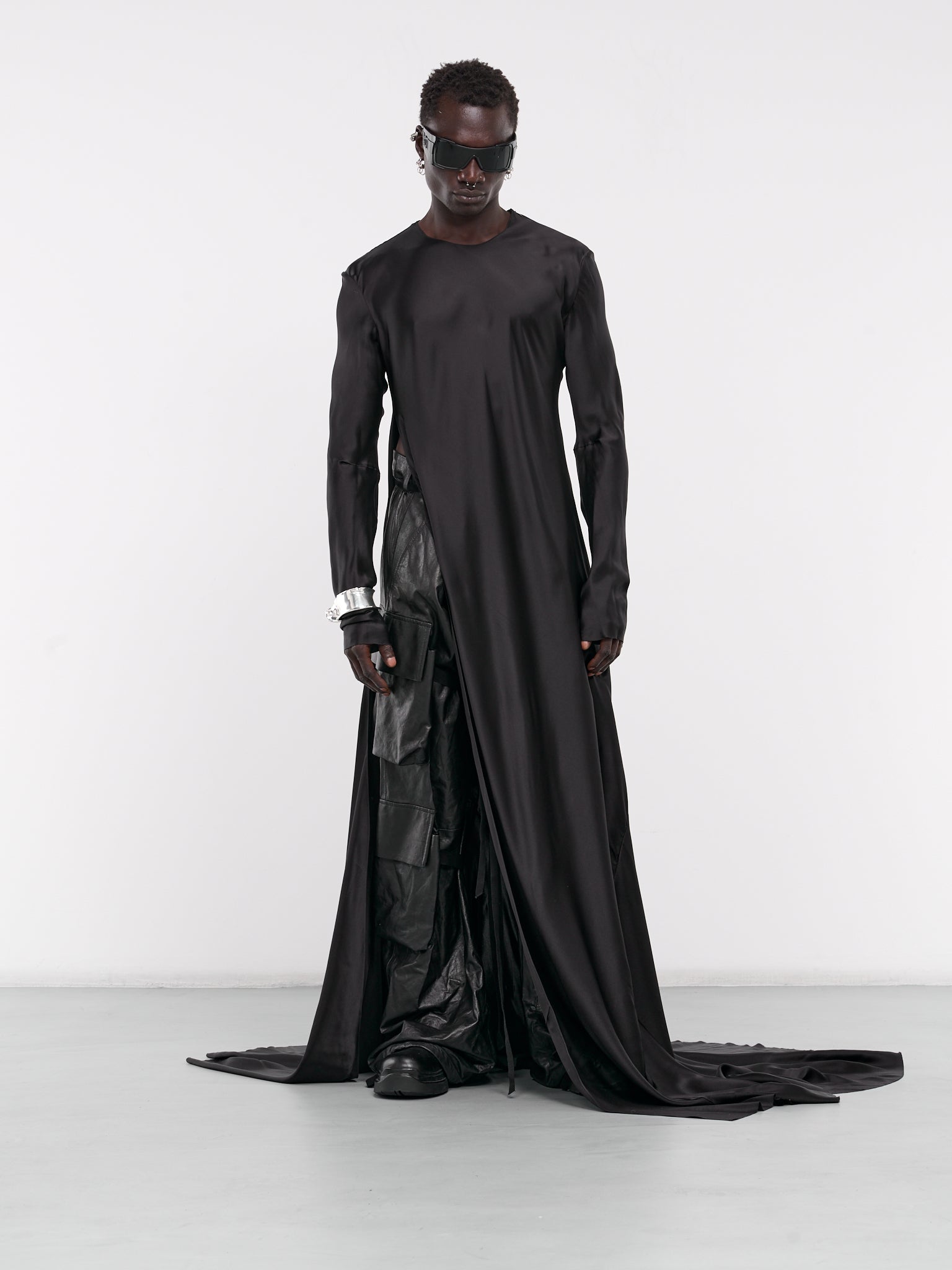 Nollet Long Dress (B0011771-FA134-BLACK)