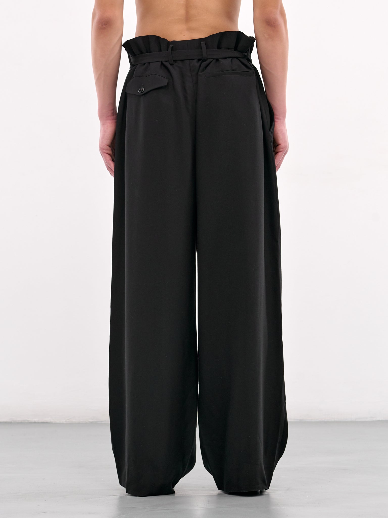 Wide Leg Trousers (B0012067-FA558-BLACK)