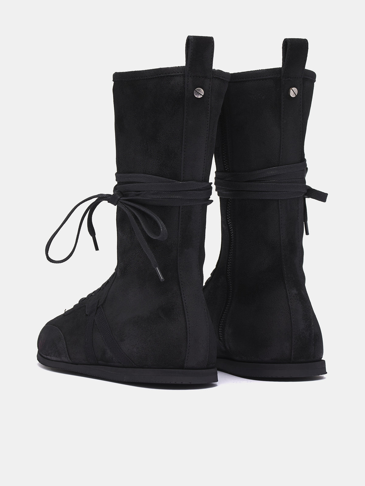 Fides High-Top Boxing Sneakers (B0012568-LT147-BLACK)