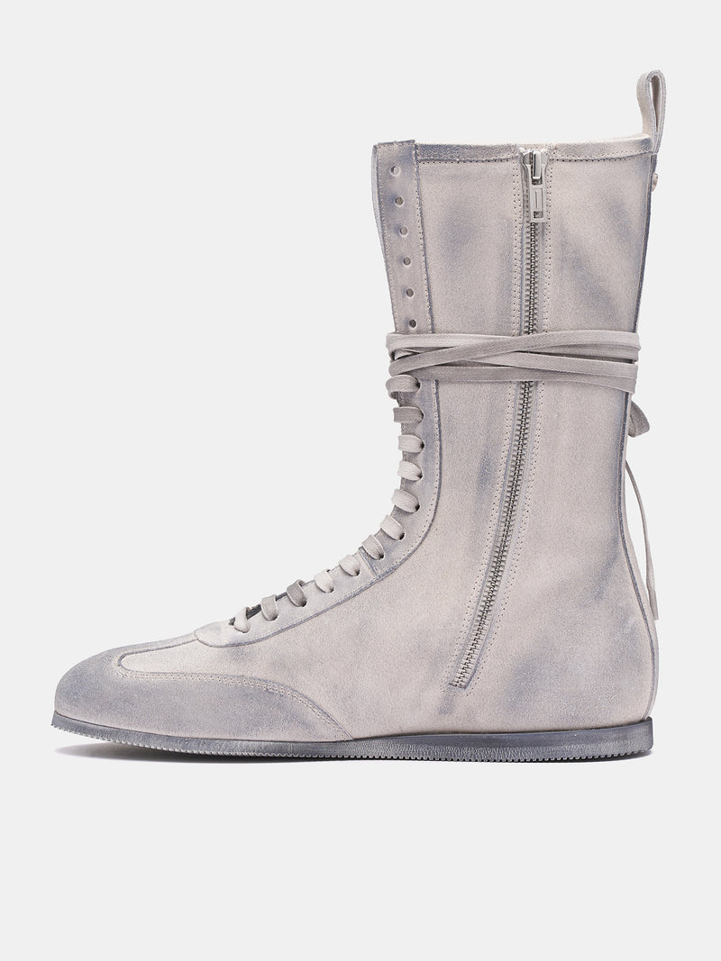 Fides High-Top Boxing Sneakers (B0012568-LT147-CHALK)