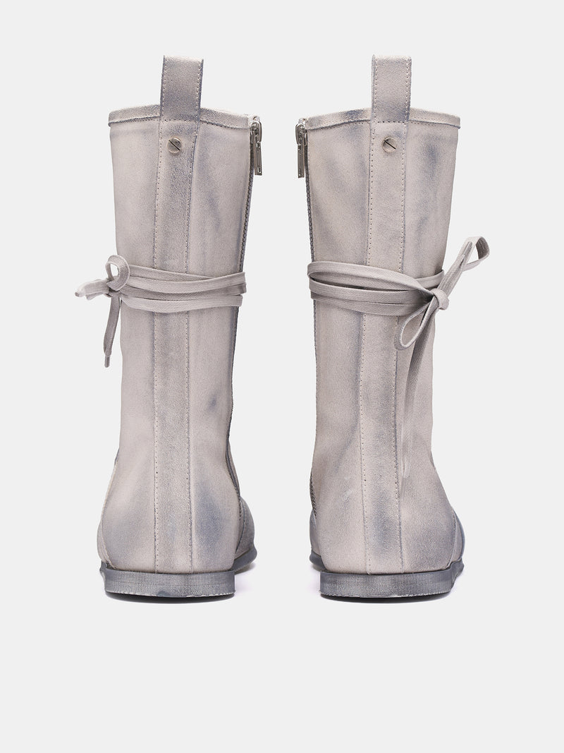 Fides High-Top Boxing Sneakers (B0012568-LT147-CHALK)