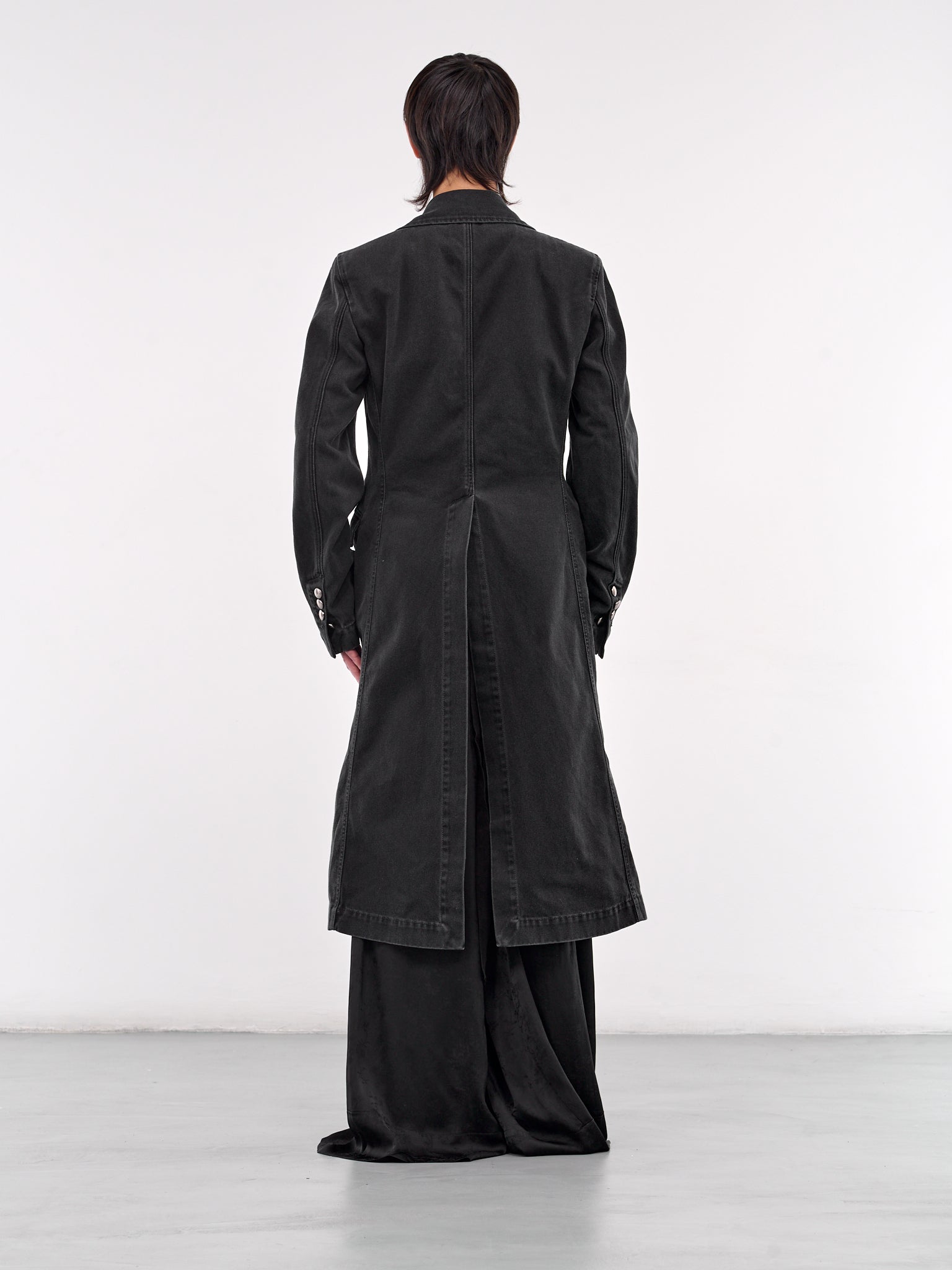 Double-Breasted Coat (B0012807-FA632-FADED-BLACK)