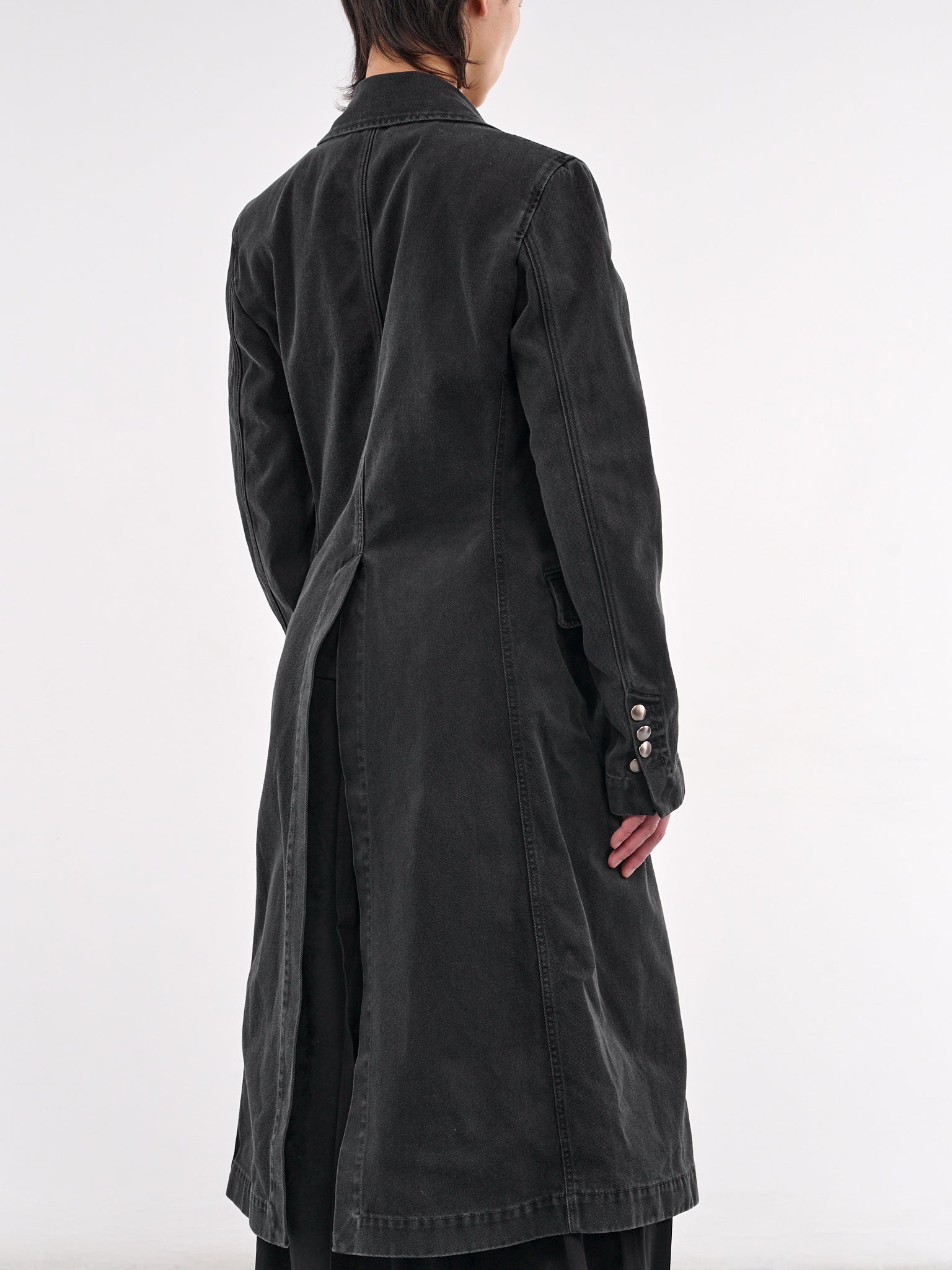 Double-Breasted Coat (B0012807-FA632-FADED-BLACK)