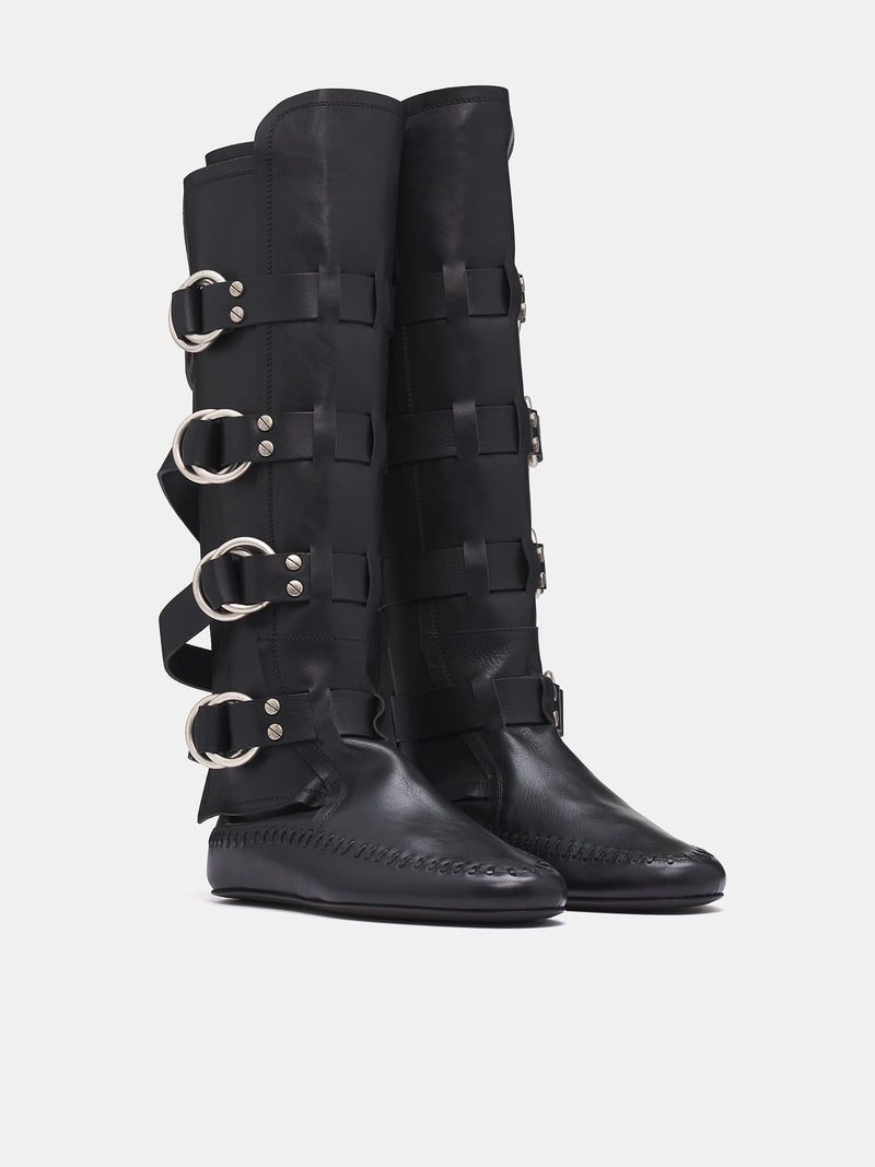 Siver Boots (B0012922-LT154-BLACK)