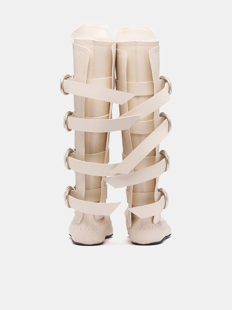 Siver Boots (B0012922-LT154-CHALK)