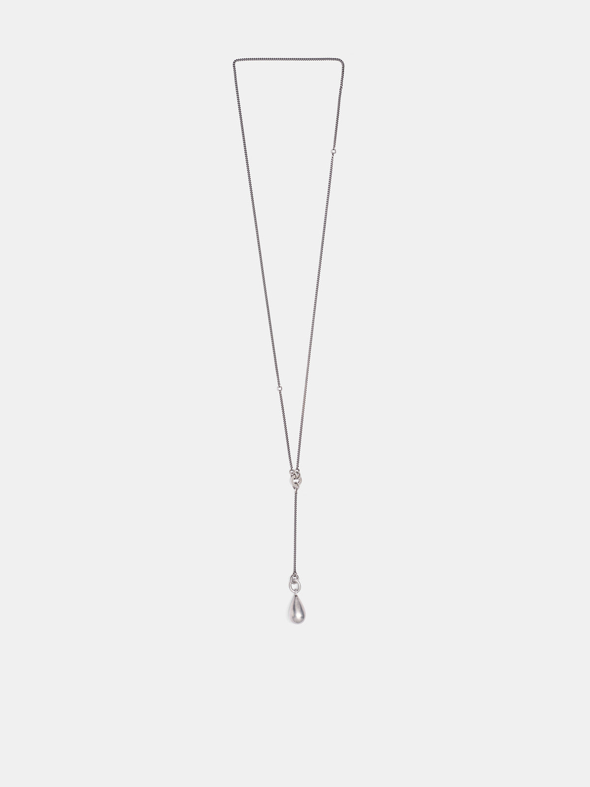 Tinne Silver Pearl Pendant Necklace (B0013248-JW020-ANTIQUE-SILVER)