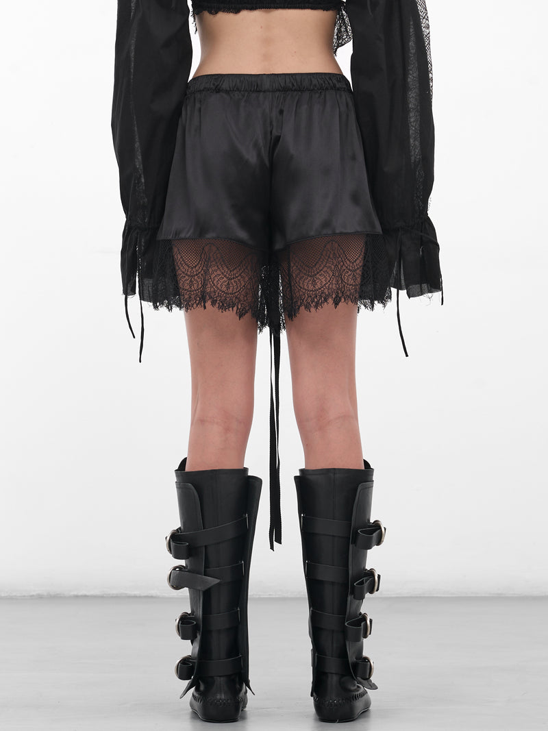 Black Vere Silk Micro Boxers (B0013629-FA134-BLACK)