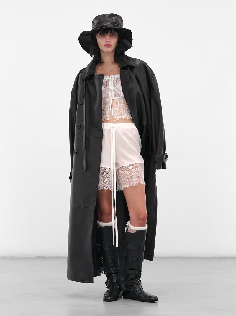 White Vere Silk Micro Boxers (B0013629-FA634-NATURAL-WHITE)