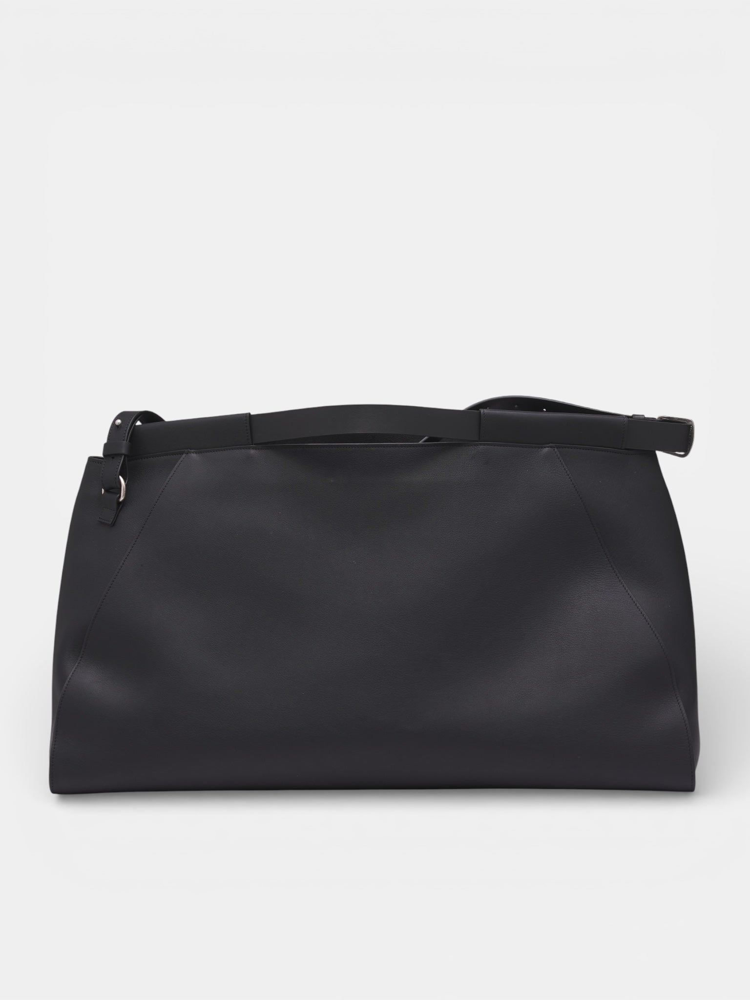 Sylvia Black Leather Bag (B0013899-LT189-BLACK)