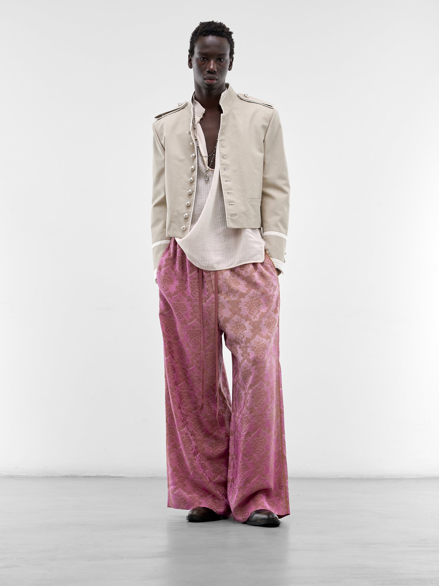 Pink Albertus Relaxed Lounge Pants (B0013938-FA730-BLOOM-PINK)