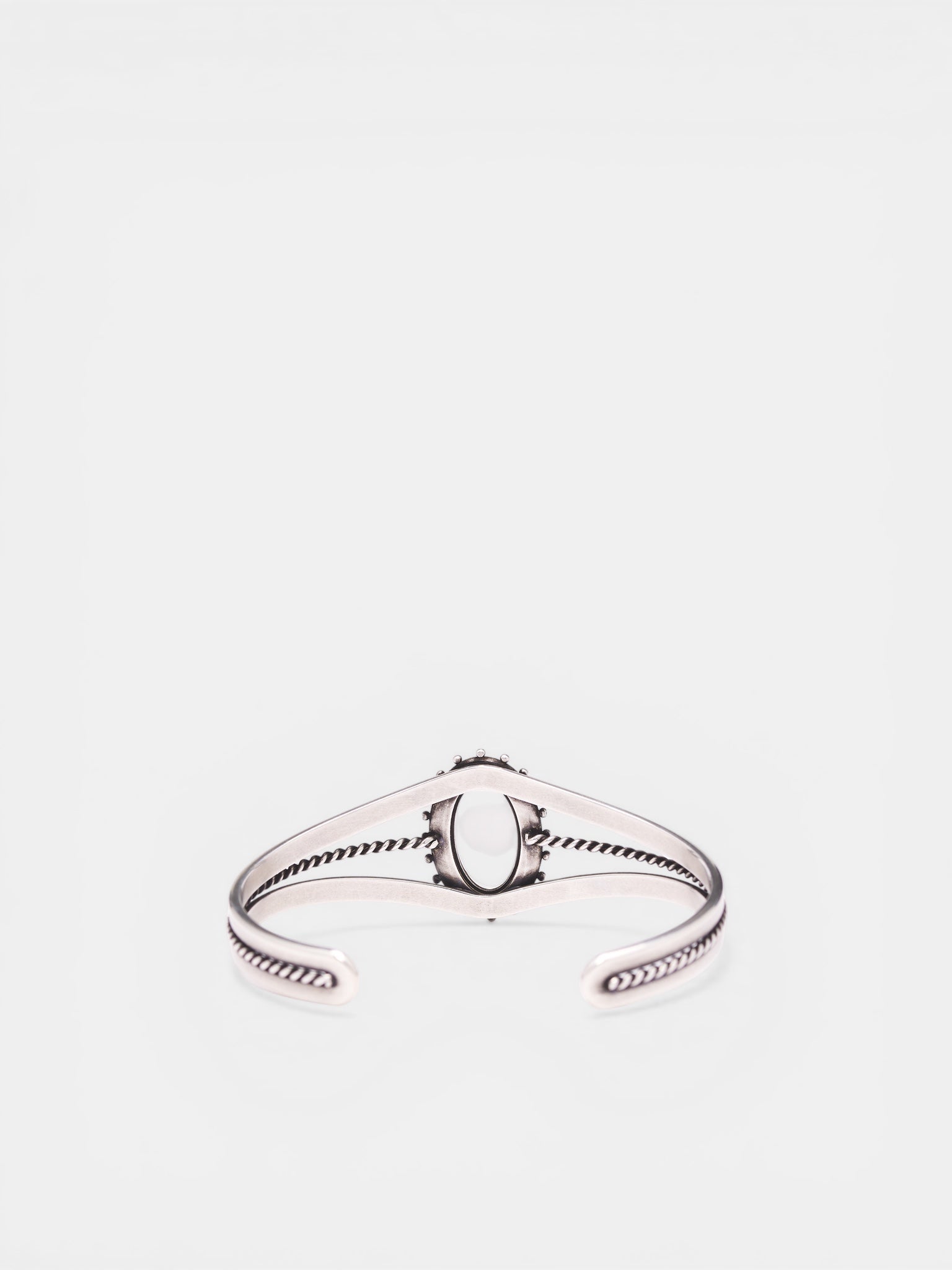 Fern Silver Cuff Bracelet (B0014124-JW020-ANTIQUE-SILVER)