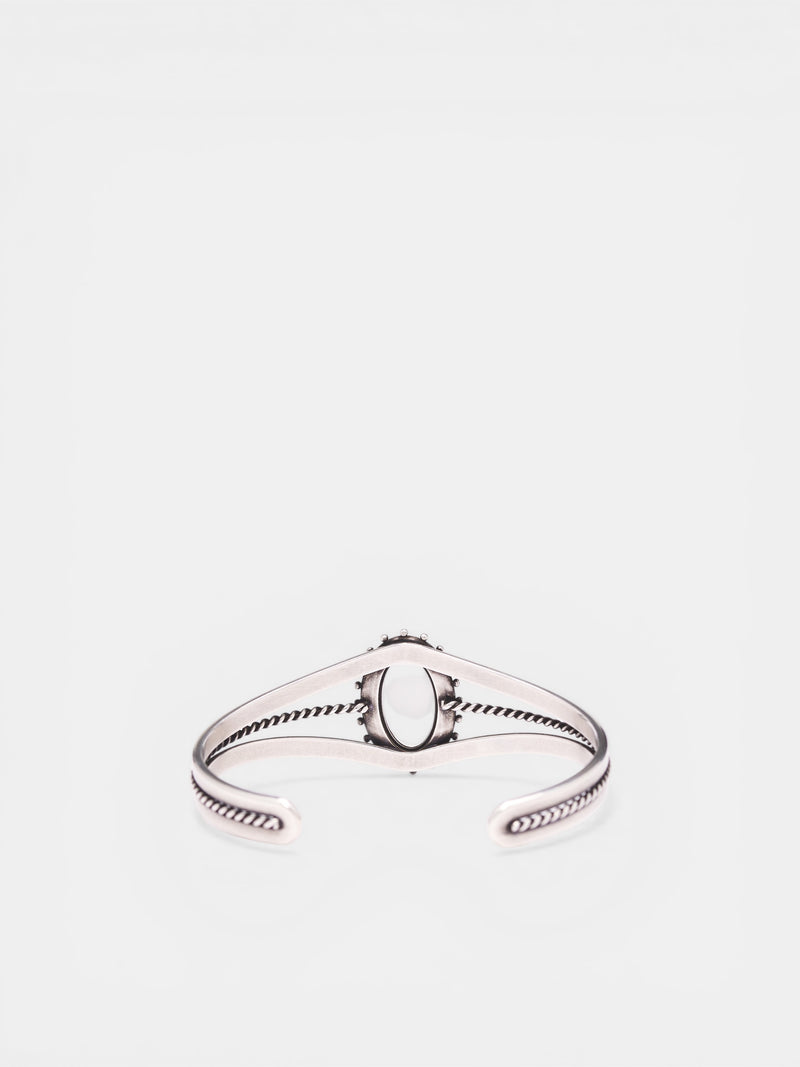 Fern Silver Cuff Bracelet (B0014124-JW020-ANTIQUE-SILVER)