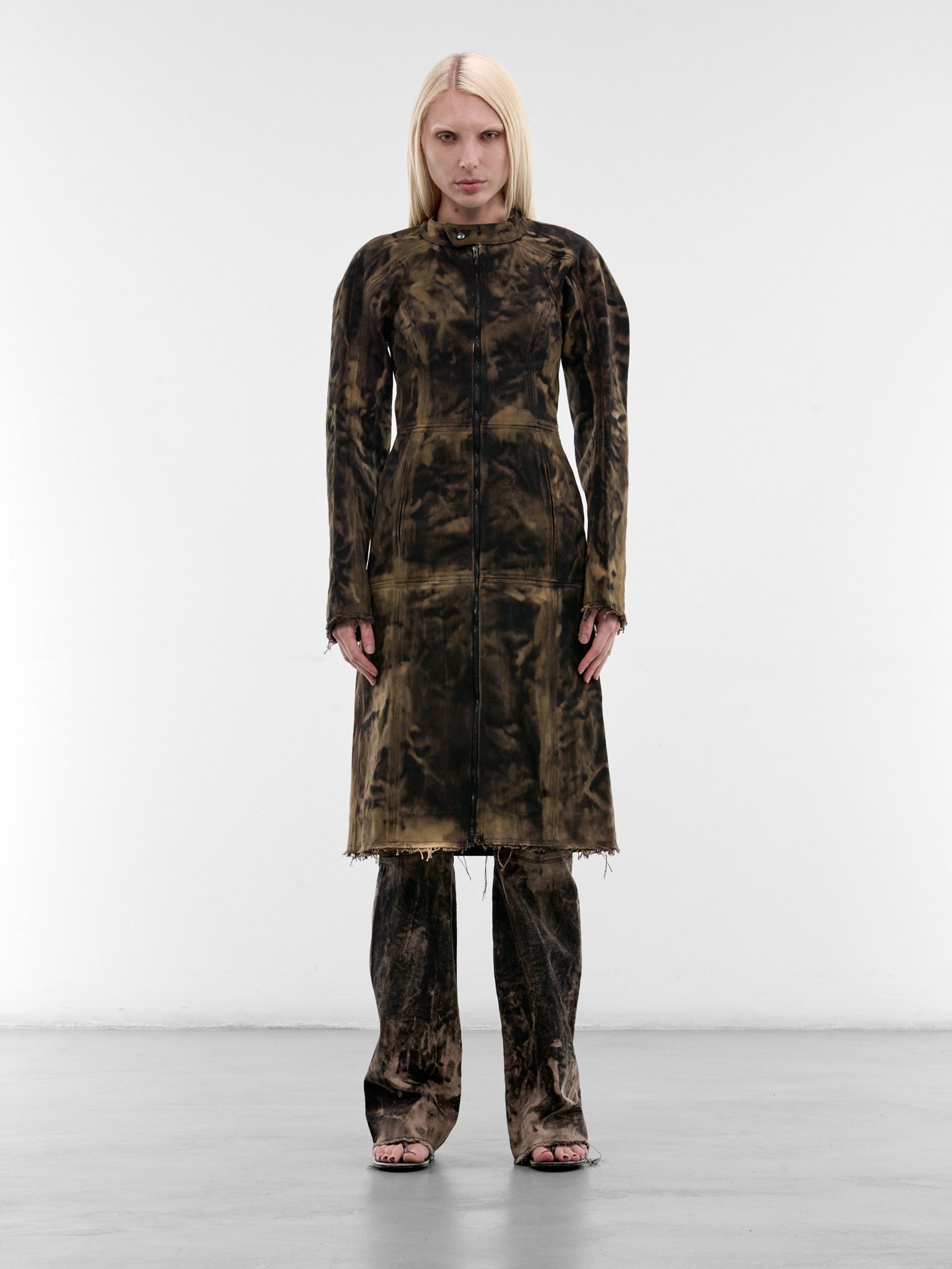 LIZA KEANE Denim Coat | H.Lorenzo - front